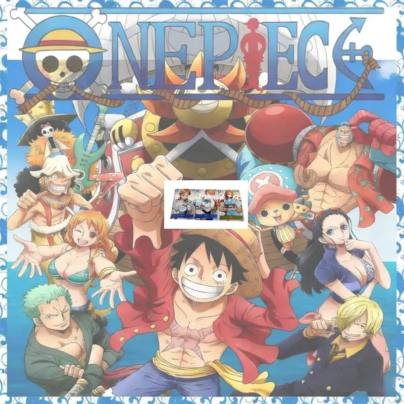 Anime One Piece Diy Color Flash Cards Hancock Perona Nami Robin Yamato Collection Cards Christmas Birthday Gifts Children's Toys — image 32