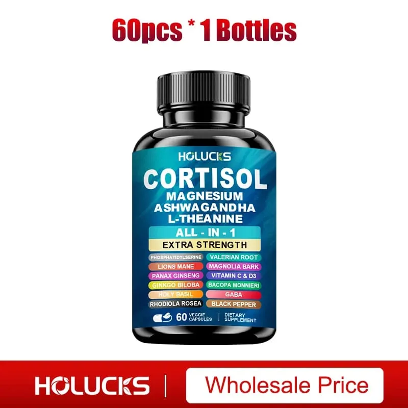Achetez-en 1, obtenez-en 1 gratuitement ! Les capsules de cortisol de qualité supérieure soutiennent l'équilibre des hormones, réduisent les bouffées de chaleur et favorisent un sommeil réparateur, sans OGM.