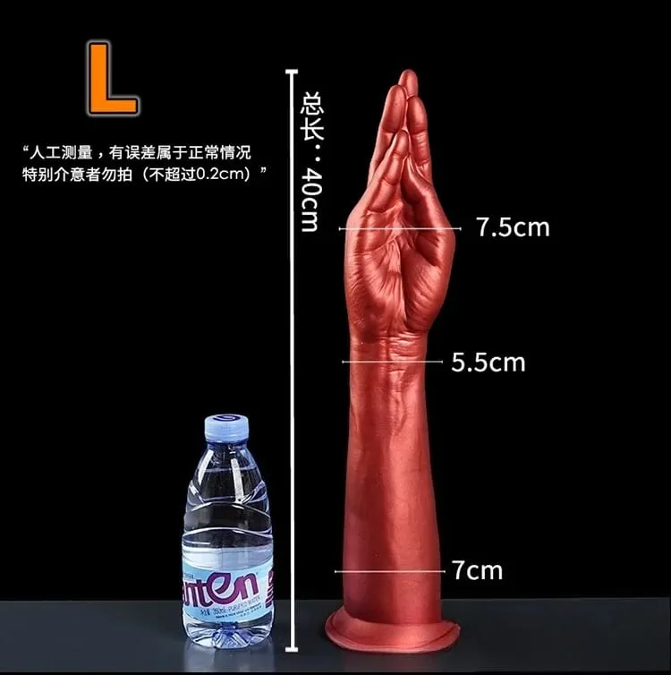 46cm Fist Hand Anal Plug Arm Dildo Vaginal Butt Dilator Deep Stimulator Anus Expander Big Dildo Masturbator Adult Anal Sex Toys — image 9