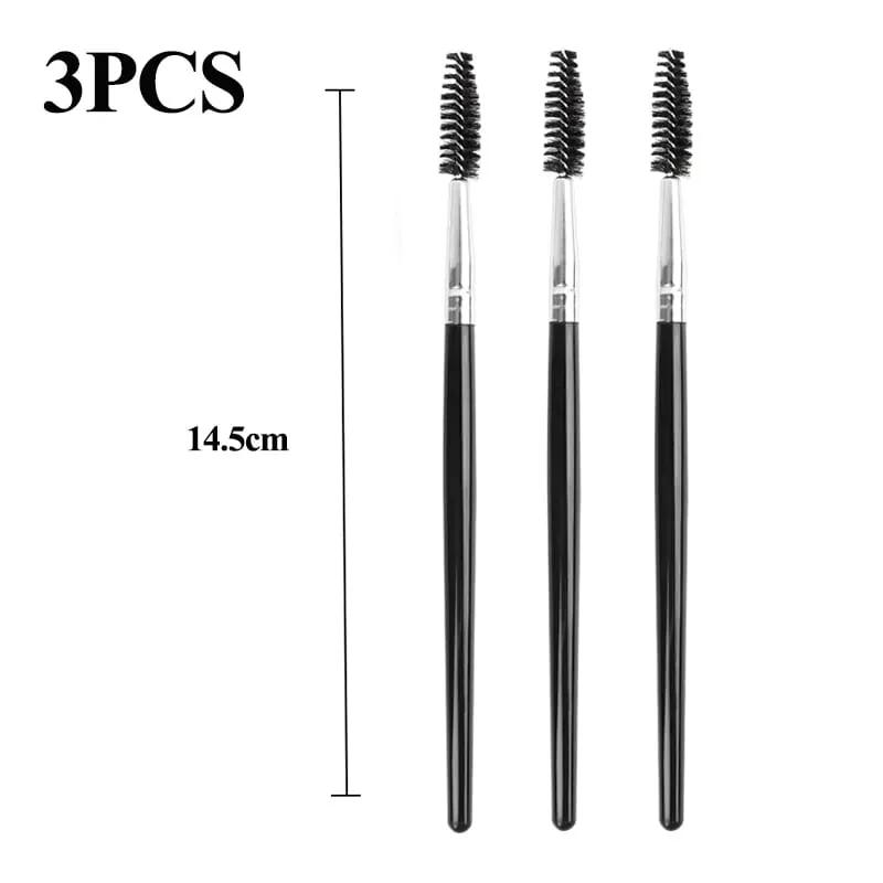 1/3pcs Soft Eyelash Brushes Twisted Eyebrow Brush Elbow Contouring Eye Brow Eyeliner Brushes Eyes Blending Cosmetic Makeup Tool — image 6