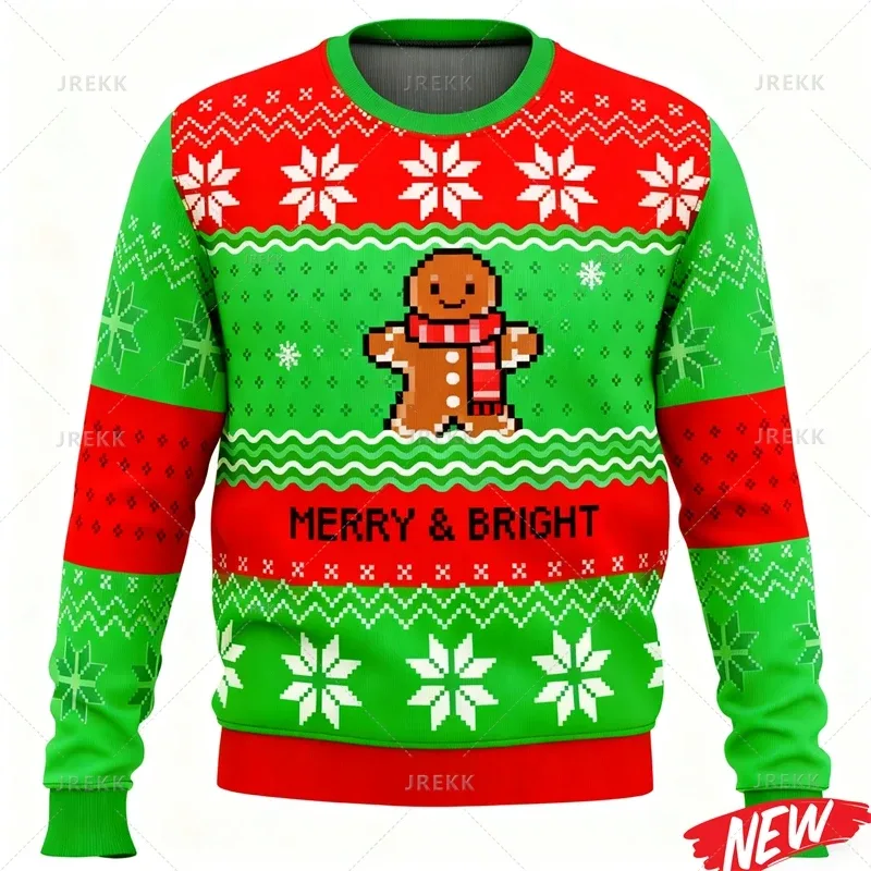 Cute Animal Ugly Christmas Sweater Men Women Fashion 3d Printed Merry Christmas Sweatshirt Colorful New Year Pullover Hoodies