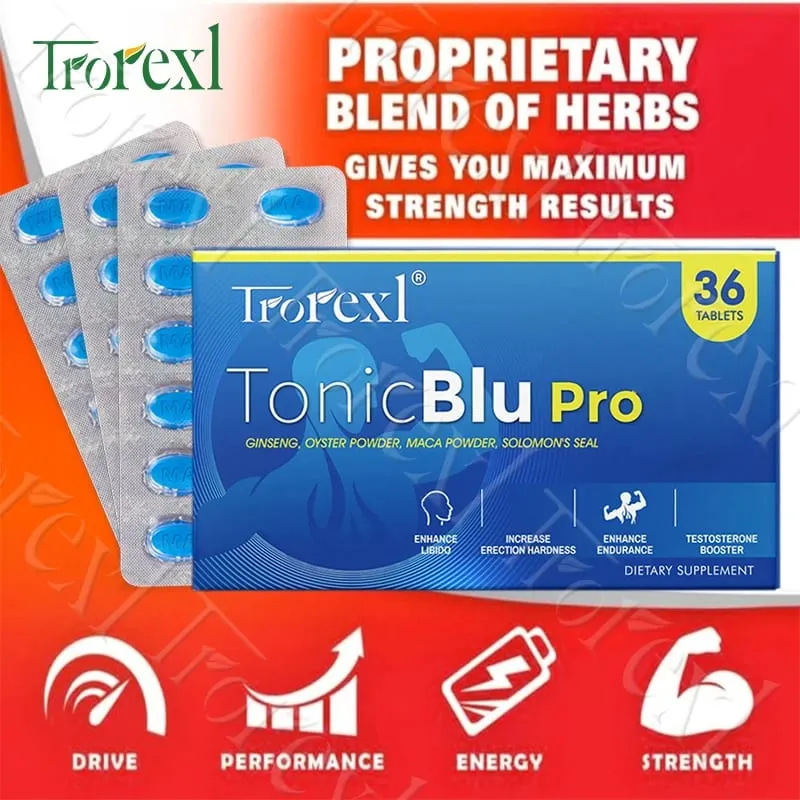 Blue Pill with Oyster Ginseng Maximum Growth Staying Power Male Supplements — image 2