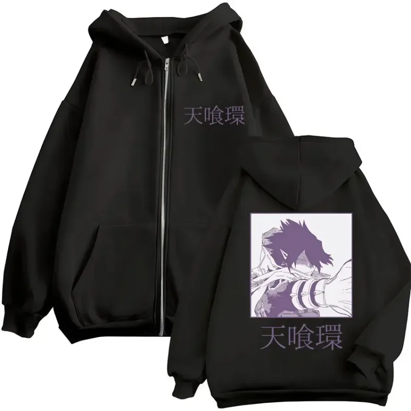 Japan Anime My Hero Academia Zip Up Hoodies Harajuku Fashion Manga Vintage Sweatshirt Men Women Fleece Oversized Tracksuit Coats — image 17