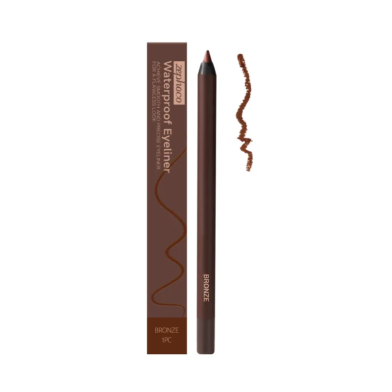 Zephoco Gel Eyeliner Pen Waterproof Smooth Eye Makeup Long Lasting Sweat Proof Oil Proof Smudge Proof Eye Liner Pencil Makeup — image 10