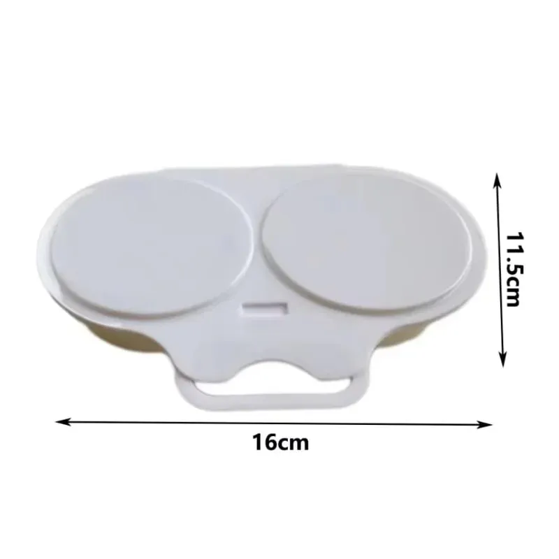 Food Grades Plastic Microwave Egg Cooker Kitchen Cooking Mold Easy To Clean Egg Steamer Portable Heat Resistant Steamed Egg Box — image 6