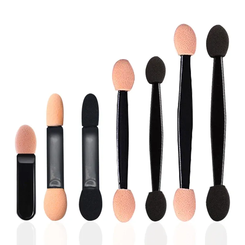 20PCS Disposable Dual Sides Eye Shadow Sponge Applicators with Different Length Shape Eyeshadow Brushes Makeup Applicator — image 6