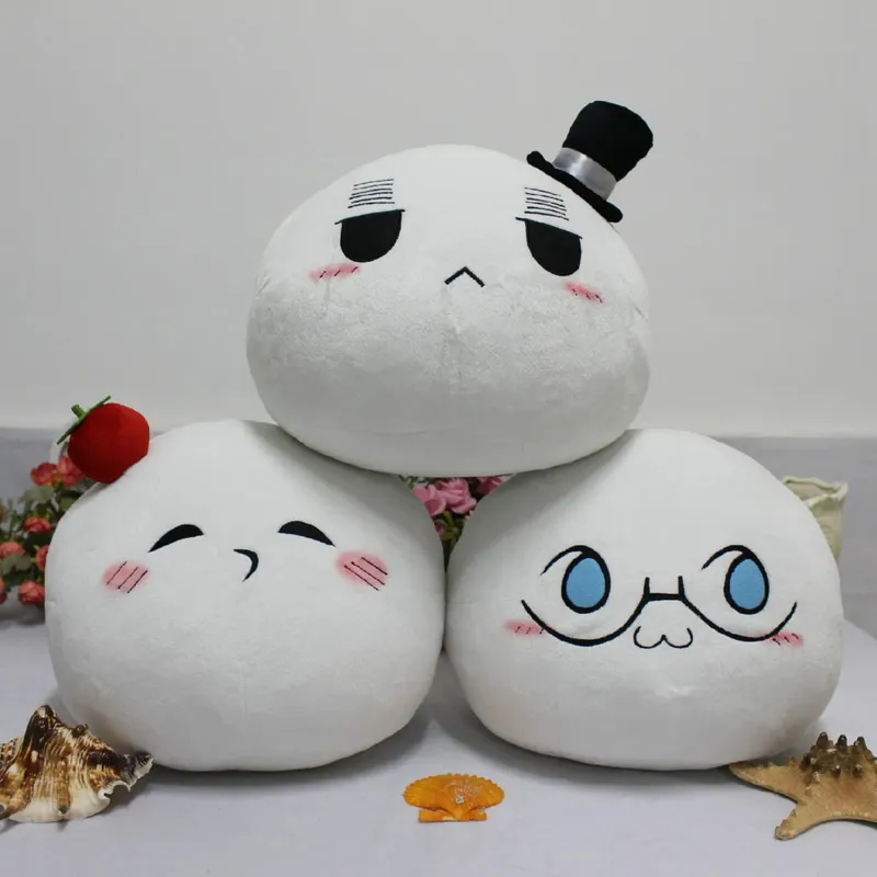 APH Hetalia Polandball Mochi Plush Pillow Anime Stuffed Doll Toy Soft Cushion Cosplay Prop Home Decoration For Anime Lovers — image 3