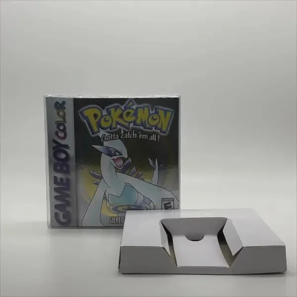 Pokemon Series Blue/Crystal/Gold/Green/Red/Silver/Yellow GBC Game in Box with Manuals for Video Game Cartridge USA Version — image 3