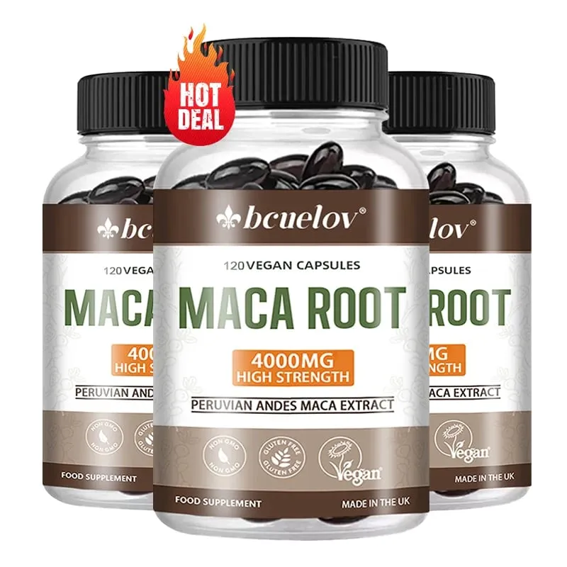 Organic Maca Root 4000mg Per Serving Natural Energy Supplement Peruvian Maca for Men & Women Non-GMO Gluten-Free — image 6