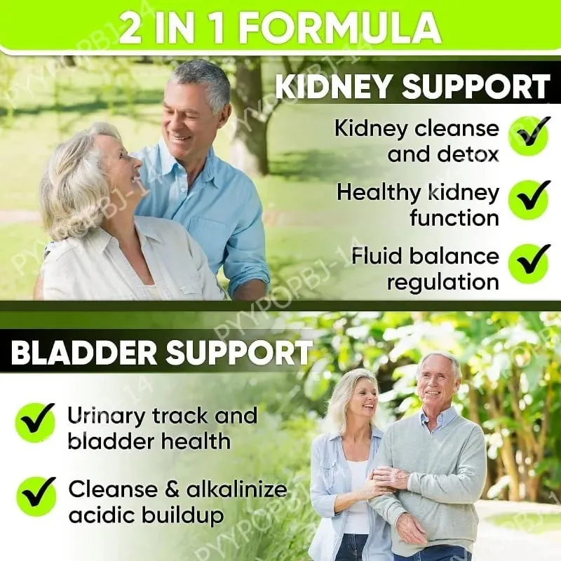 Kidney Support Supplement for Kidney Restore with Chanca Piedra Cranberry Juniper Berries for Detox and Bladder Health 60 Count — image 2