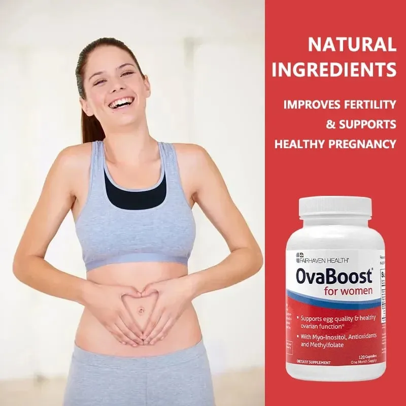 Suplemento dietético nutricional para fertilidade natural - contém inositol e ácido fólico para promover a ovulação e melhorar a qualidade do óvulo — image 5