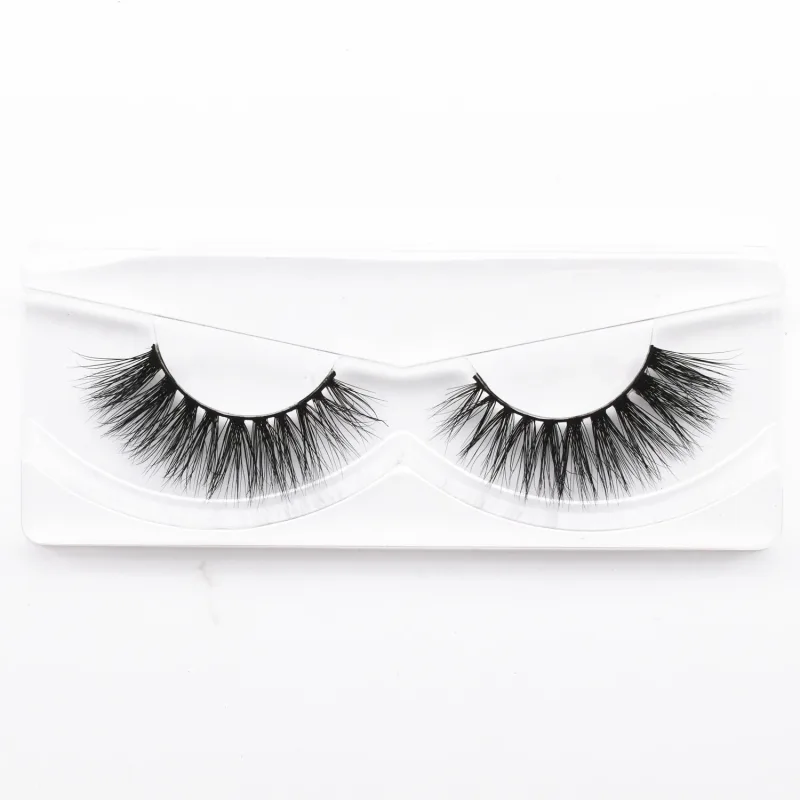 D20 Real Mink Lashes Eyelashes Extension Natural Long Winged Volume Eye Lashes Handmade Mink Fake Eyelash Makeup Lash — image 4