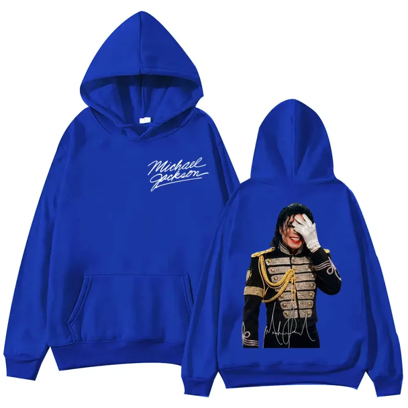 90's Classics Michael Jackson Graphic Hoodies Men Women Harajuku Rock Style Pullovers Vintage Fashion Long Sleeve Sweatshirts — image 11