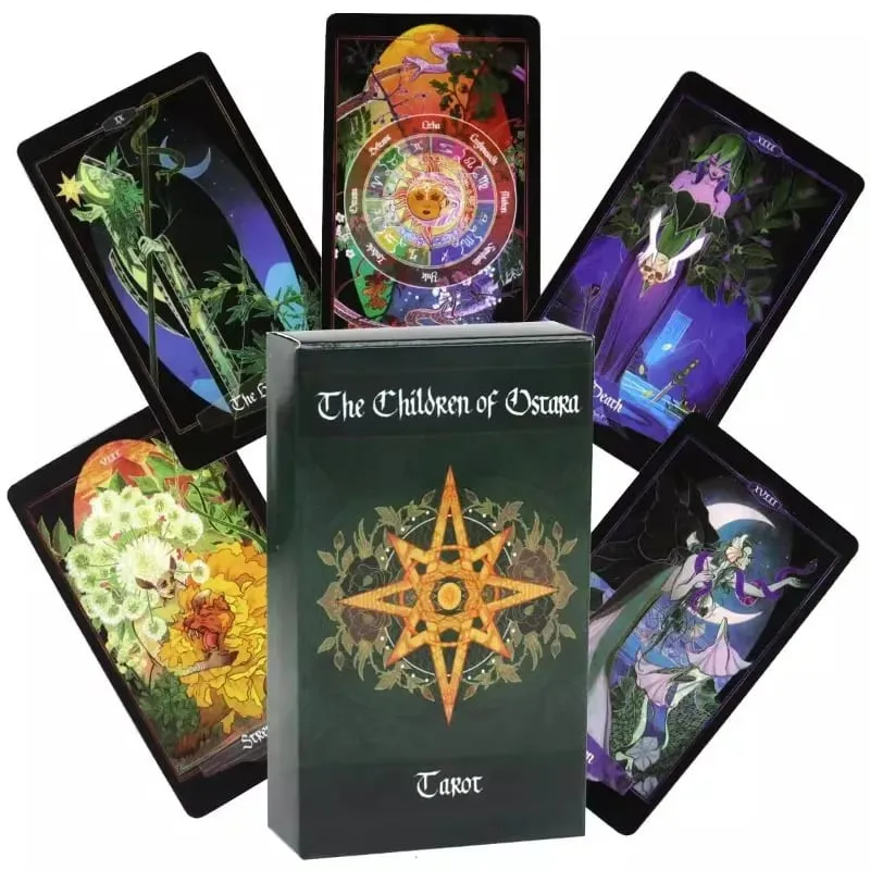 Tarot Cards of The Son of Vernal Equinox and The Son of Midsummer 78 English Collection Board Game Cards — image 3