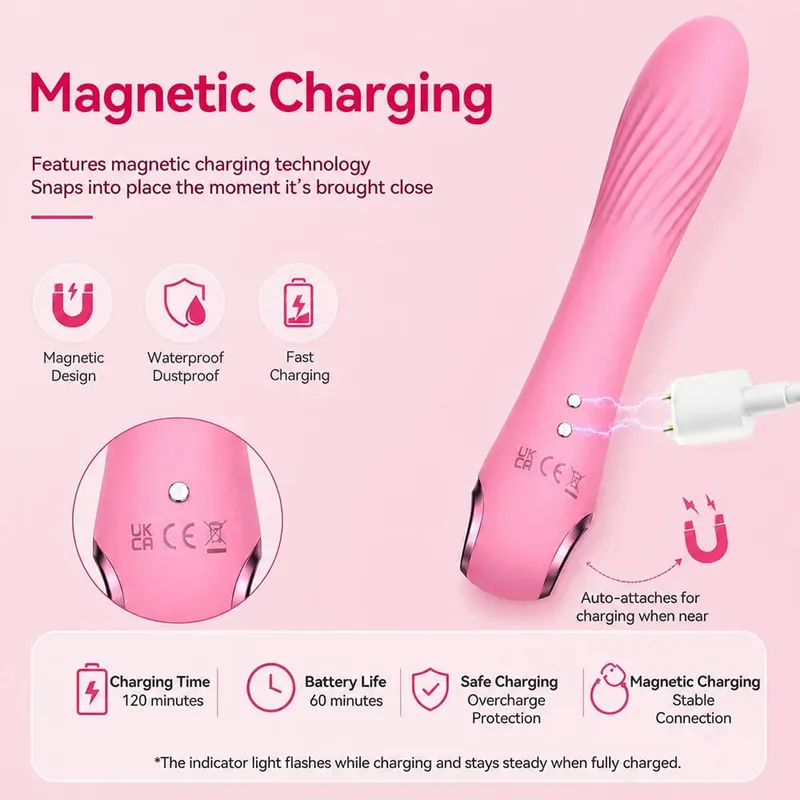 16 trybów elektryczny wibrator impulsowy dla kobiet G Spot stymulator łechtaczki masaż pochwy wibracyjne Dildo cichy seks zabawka dla dorosłych — image 5