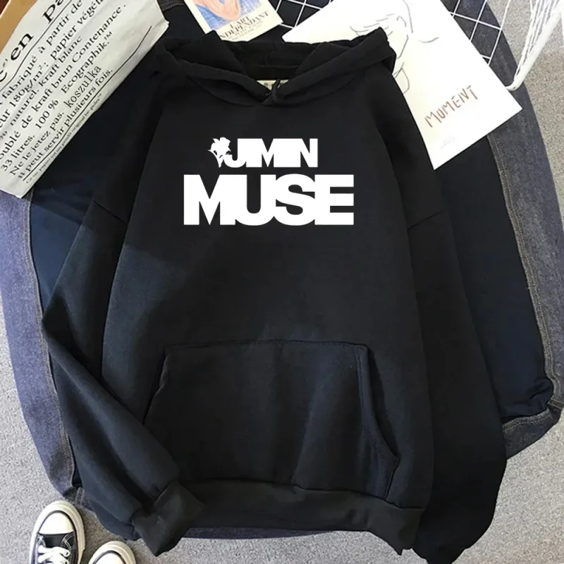 2026 Hoodie Fashion Women Harajuku Aesthetic Streetwear Casual Hoodies Unisex Vintage Pullovers Sweatshirts — image 1