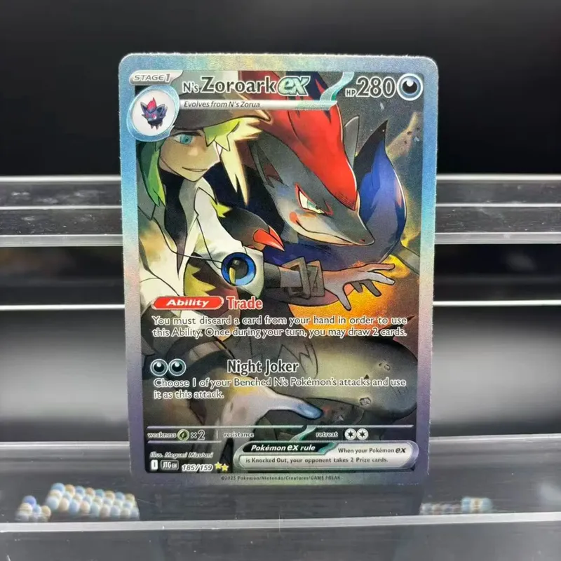 DIY Collection Cards Psyduck Salamence Crobat Mewtwo ex EN Self Made Single Card Classic Game Anime Card Gift Toy — image 28