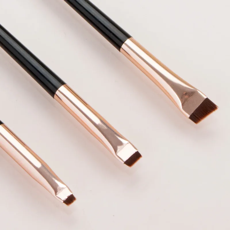 Eyeliner Brush Brow Tint Brushes Eyebrow Brushes Set Fine Angled Point Angled Slanted Tinting Ultra Thin Flat Makeup Premium Eye — image 5