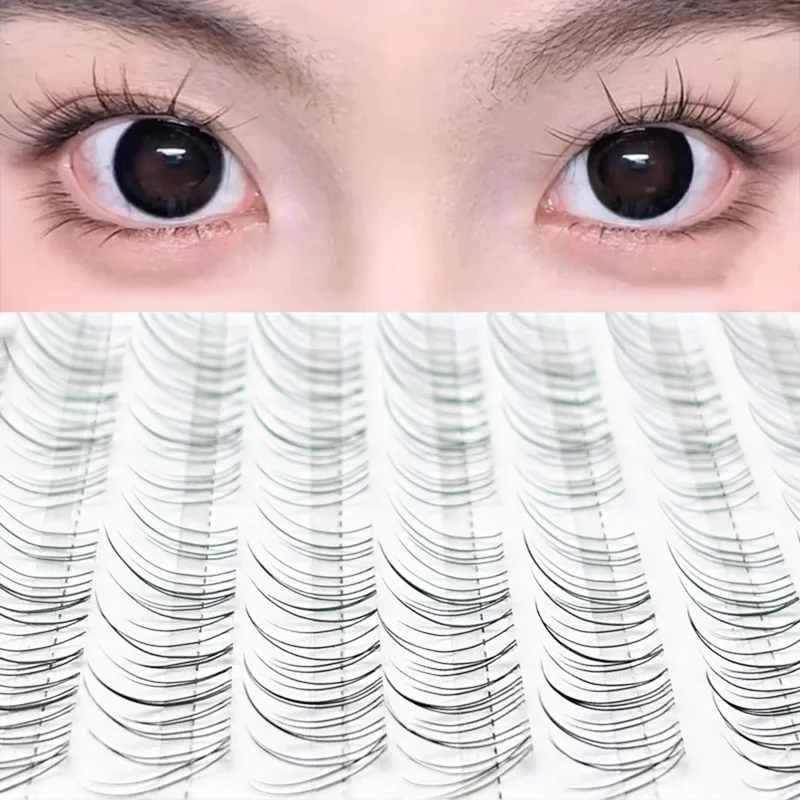 Air Ultralight Eyelashes DIY Individual Lashes Clusters Natural Fresh C Curl 9-11mm Black Lash Extension Flying Eye Lashes