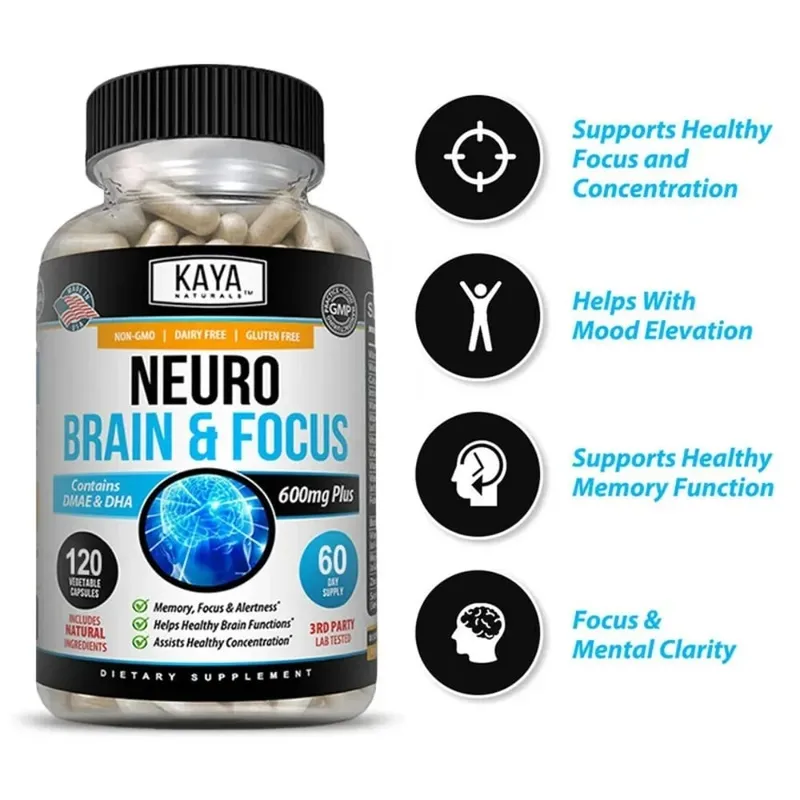 Neuro Brain for Memory & Focus - Nootropic Brain Support Supplement Focus & Concentration & Cognitive Function — image 4