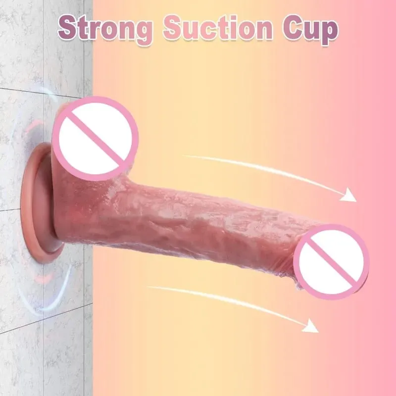 Wearable Strapon Penis for Women Super Long Huge Silicone Dildo Anal Plug Vaginal Adult Standard Size Strap Sex Toys for Wome18n