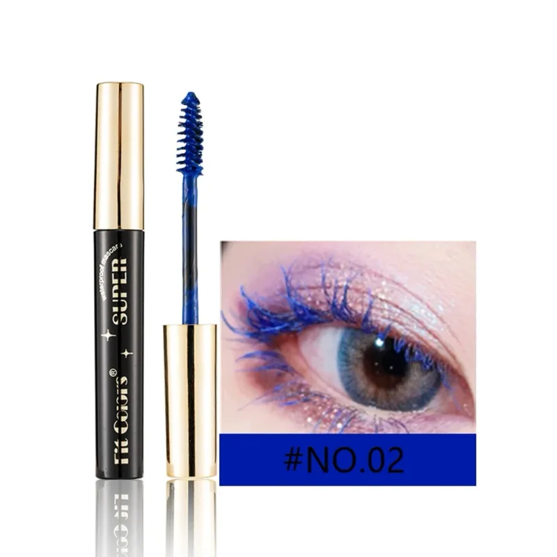 12 Colors Colored Mascara Waterproof Long-lasting Volumizing Curling Non-flaking Rainbow Eye Makeup Purple Blue Pink Green Red — image 13