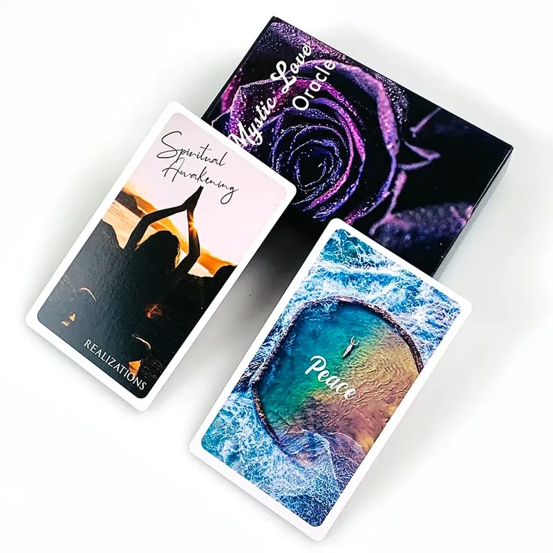 Mystic Love Oracle Cards A 79 Tarot Card Board Game Mystical Divination Table Game Anniversary Gift Valentine's Day GiftS — image 1