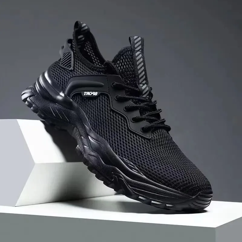 Free Giveaway Breathable Men Running Shoes 2026 Lightweight Casual Sneakers Anti Slip Outdoor Walking Male Loafers Vulcanized