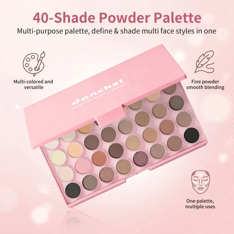Kit de maquillaje todo en uno, lápiz labial, colorete, paleta de contorno, imprimación, brocha para base, brillo de labios, Kit completo de maquillaje para cejas, regalo para mujer — image 7