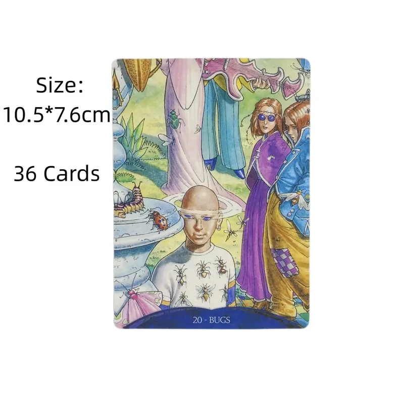 Dream Interpretation Oracle Cards 39 Full Colour Cards Pdf Instructions Paperback Tarot Card Game — image 3