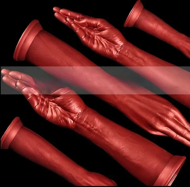 46cm Fist Hand Anal Plug Arm Dildo Vaginal Butt Dilator Deep Stimulator Anus Expander Big Dildo Masturbator Adult Anal Sex Toys — image 4