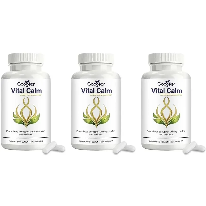 Googeer Vital Calm Capsules for Adult Urinary Wellness Support and Comfort with Magnesium and Cranberry Extract 60 Capsules — image 10