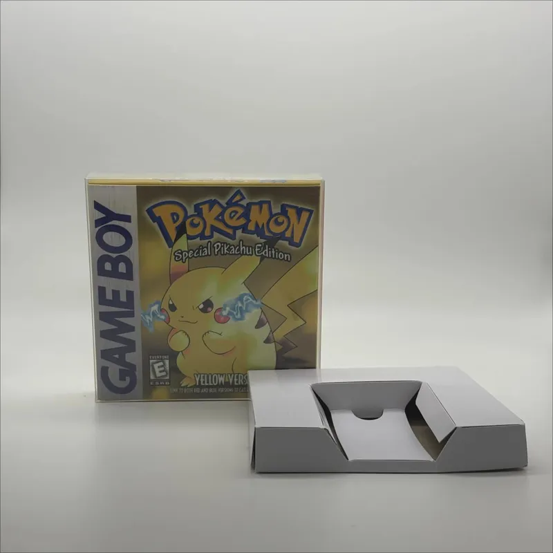 Pokemon Series Blue/Crystal/Gold/Green/Red/Silver/Yellow GBC Game in Box with Manuals for Video Game Cartridge USA Version — image 6