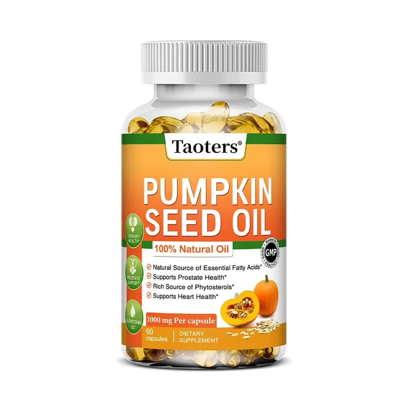 Pumpkin Seed Oil Capsules - Promotes Hair Growth Urinary Tract and Prostate Health Cardiovascular Support | Non-GMO — image 10