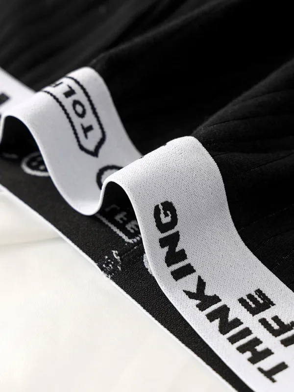 5-Pack Men's Cotton Briefs with HELLO Waistband And Textured Design for Comfortable Underwear — image 5