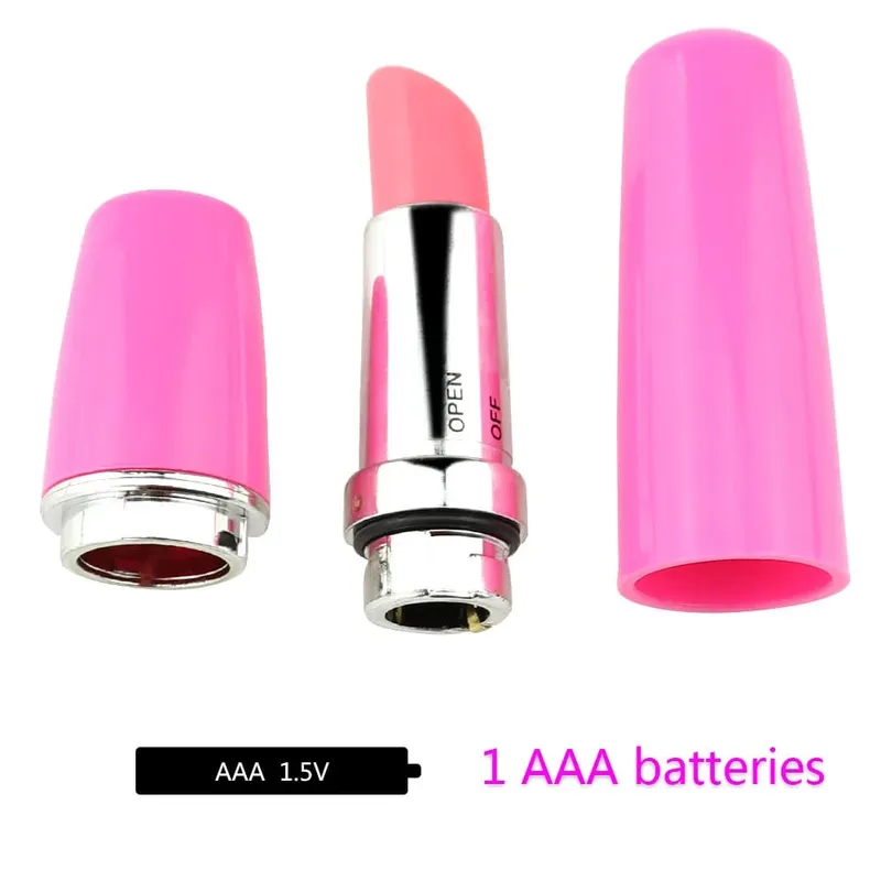 Lipsticks Magic Stick Vibrators Mini Vibrator Stick Vibrating Lipsticks Sex Toys Massage Tool Sex Toys Women Clitoris Stimulator — image 3