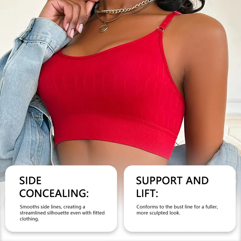 High Waist Thin Strap Lingerie Set Soft Push Up Comfortable Breathable Thin Strap Bra with Stylish High Waist Underwear — image 6