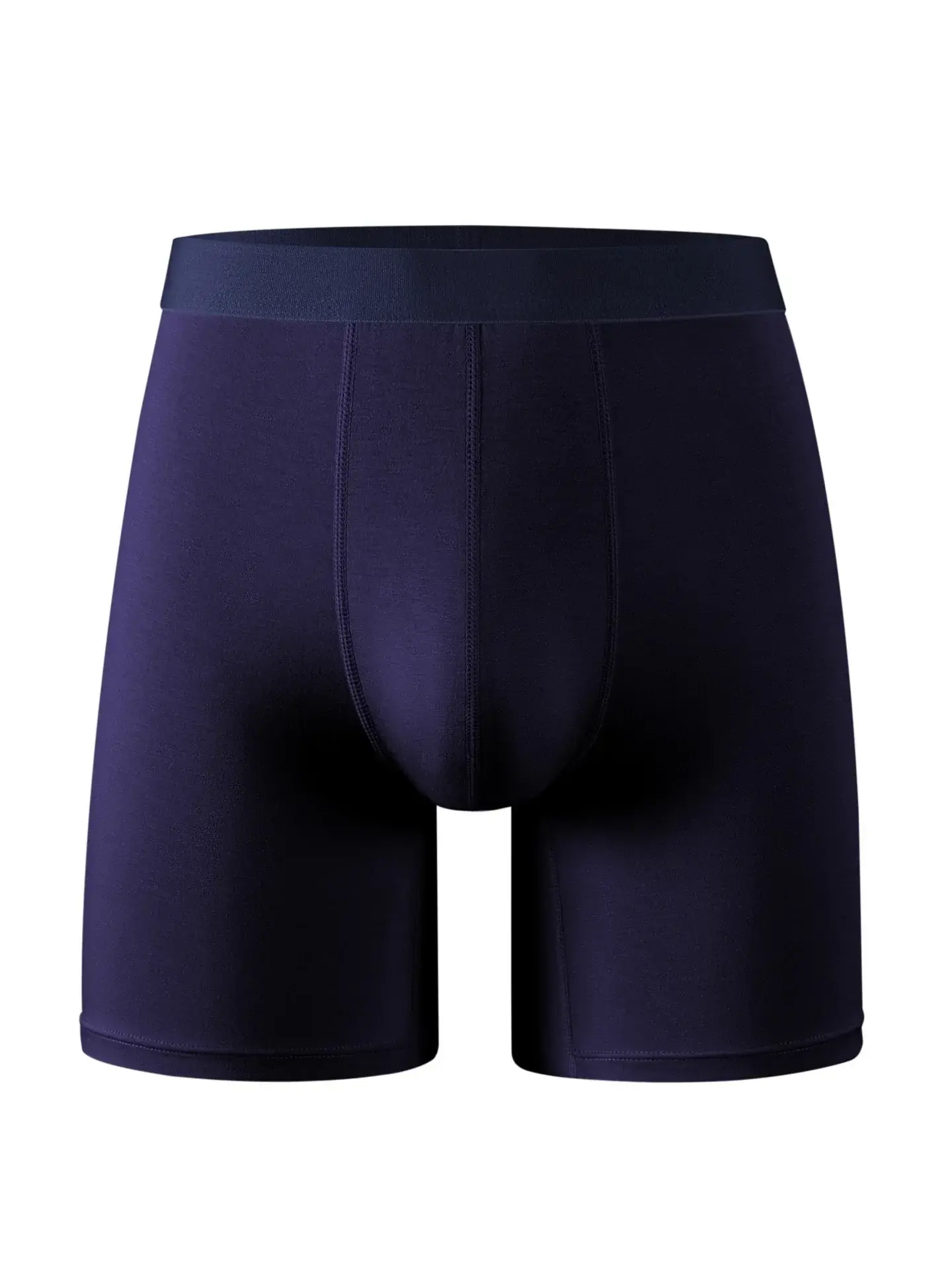 5pcs 95% Bamboo Fiber 5% Spandex Men's Length Long Leg Boxer Classic Design Comfortflex Waistband Underwear Man Sports 3256810241592595 — image 8