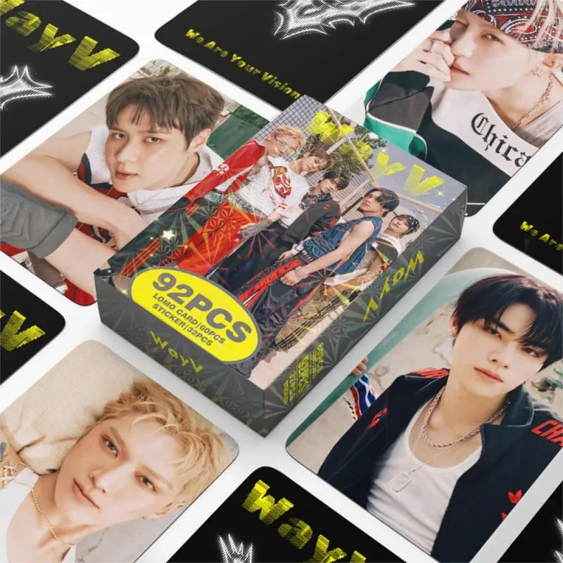 92Zhang XiaokaWayVWeishen Collection Photo Card FansKPOPPeripheralLOMOMini truck — image 3