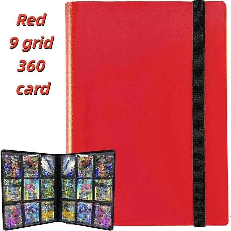 160/360/480/540 Cards Capacity Pocket Holder Binders Albums for CCG MTG Magic Yugioh Board Game Card Book Sleeve Holder — image 20
