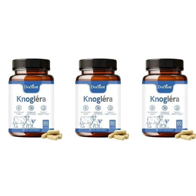 Docteat Knoglera MSM Joint Support Capsules Joint Comfort Cartilage Health and Joint Flexibility for Daily Mobility 60 Capsules — image 9