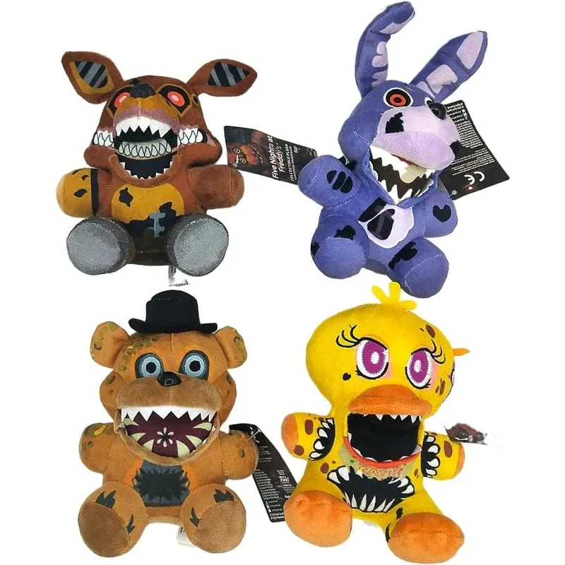 Fnaf Cute Plush Toys Game Doll 18CM Bonnie Bear Foxy Cartoon Stuffed Dolls Freddy Toys For Children Gifts — image 8