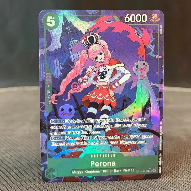 SP Gold Stamping Buggy Perona Mihawk Sabo Ace Luffy Zoro-juurou Sanji Newgate Nami Hancock Hiyori ONE PIECE Proxy Cards — image 7