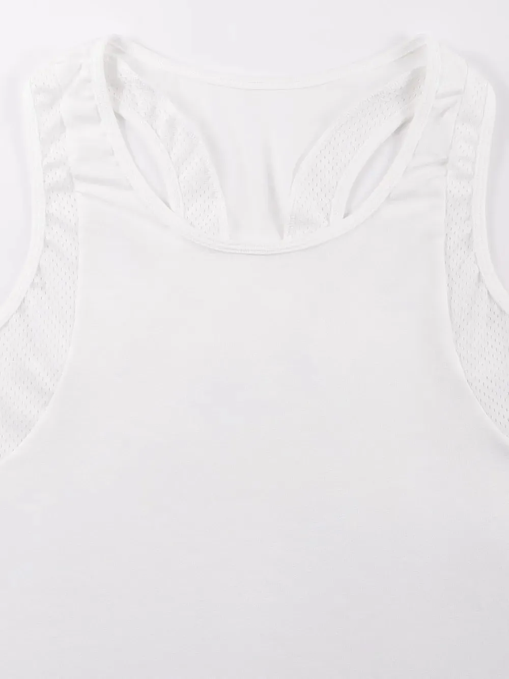 Summer Solid Sleeveless Tops Womens Quick Drying Sports Vest Loose Breathable Soft Gym Outdoor Wear Basic Womans Tank Shirts — image 5