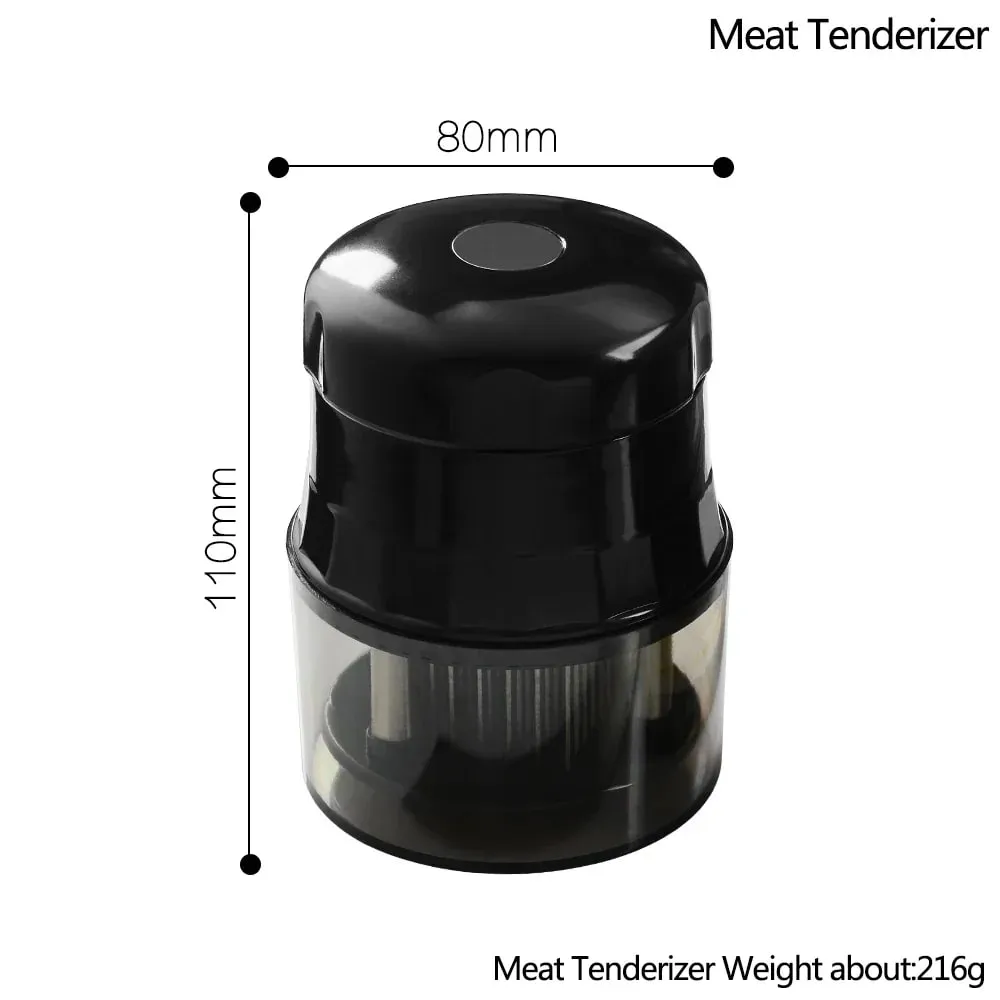 56 čepelí Jehlový tenderovač masa Nerezová ocel Maso Hovězí Steak Palička Maso Tenderizer Přenosné kladivo Pounder Nástroje na vaření — image 6