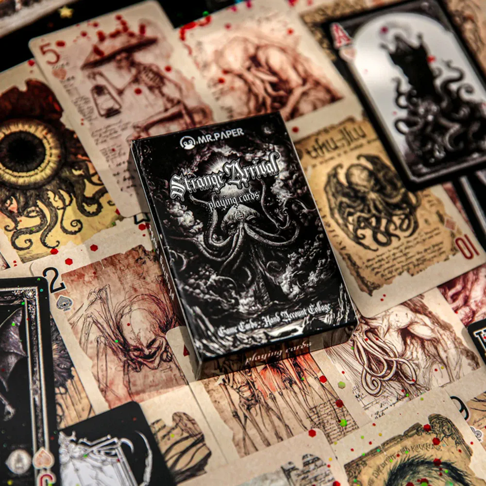 For Cthulhu Mythos Playing Cards High-Value Monster Illustrated Cards for Friends' Gatherings Board Game Cards Poker Cards — image 2