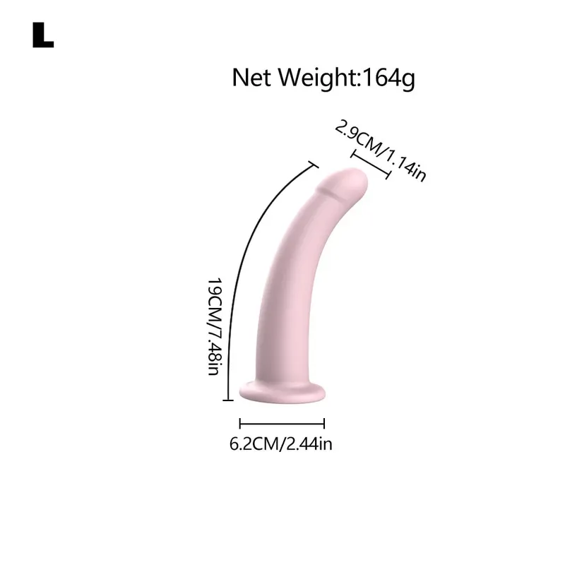 Adjustable Silicone Strap On Dildo Harness Set S M L Sizes Realistic Penis Panties for Women Lesbian Couples G-Spot Anal Vaginal — image 27