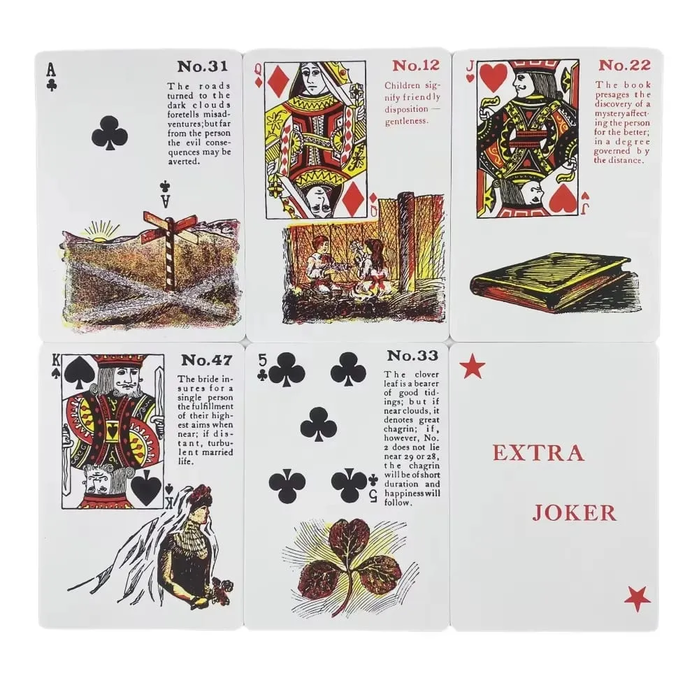 Gypsy Witch Fortune Telling Playing Cards Tarot Deck Cards Games Oracle Famliy Game Fun Classic Fate Boardgame Altar — image 4