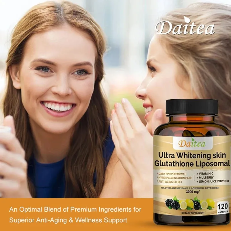 Liposome Glutathione with Vitamin C Helps Detoxify Whiten Skin and Antioxidant Anti-aging — image 2
