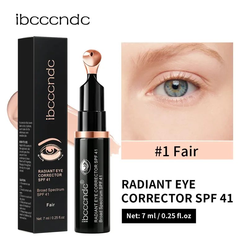 Lakerain Eye Sunscreen Concealer SPF41 Improve Under-eye Darkness Long-lasting Hydration Relieve Swelling Eye Corrector Cream